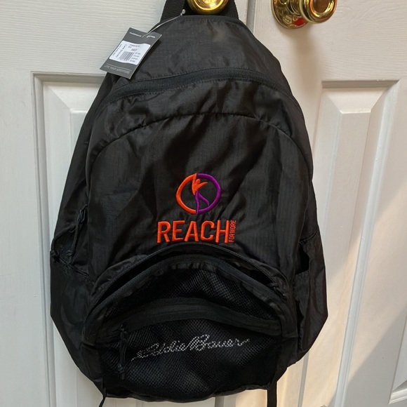 Eddie Bauer Other - Eddie Bauer Stowaway 25L pack. Onyx. ‘Reach for More’ embroider. Padded straps.